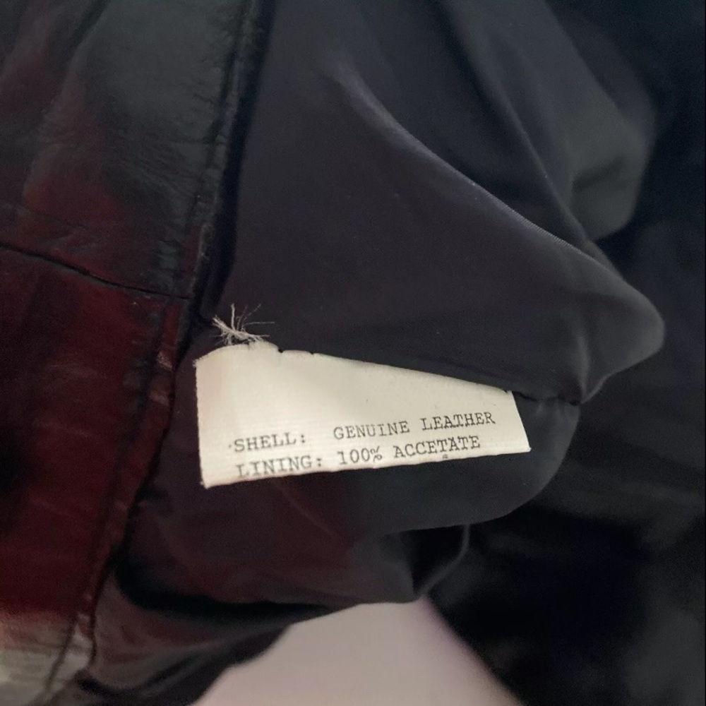 Vintage 80’s Women’s 11/12 Leather‎ Pleated Pants - Picture 14 of 16
